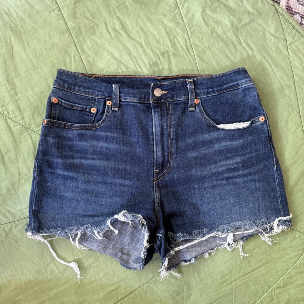 Levi’s denim cutoff shorts